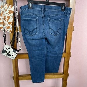 Bebe blue Jean capris